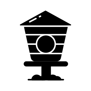 Birdhouse, Nest, Aviary, Shed, Residence icon