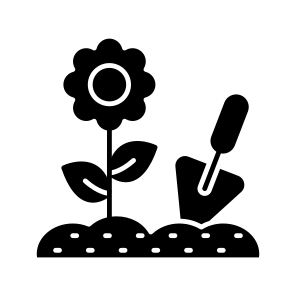 Flower, Floweret, Blossom, Botany, Gardening icon