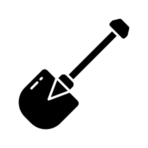 Shovel, Spade, Digging Tool, Digging Equipment, Construction Tool, icon