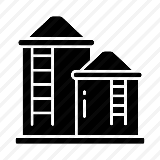 Silo, Storage Units, Food Storage, Grain Pit, Cylindrical Structure  preview