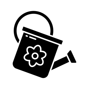Water Pot, Water Sprinkler, Watering Can, Watering Plant, Gardening, icon