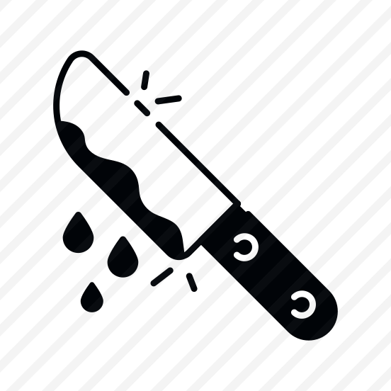 Bloody Knife, Dripping Knife, Murder Tool, Murder Equipment, Weapon  preview