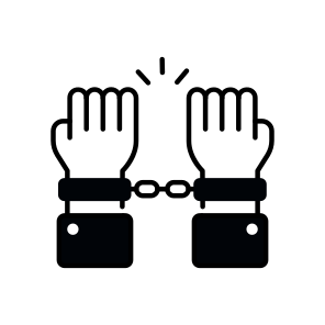 Handcuffs, Manacles, Cuffs, Shackles, Fetters, icon