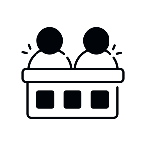 Jury, Committee, Tribunal Panel, Judges, Advisory Group,  icon