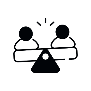 Justice, Equity, Fairness, Law, Equilibrium  icon