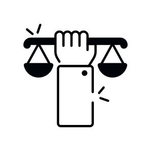 Justice, Equity, Fairness, Law, Justice Scale icon