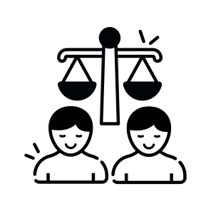 Justice, Equity, Fairness, Public Law, Equilibrium  icon