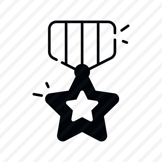 Military Badge, Star Badge, Ranking Badge, Rating Badge, Ribbon Badge  preview