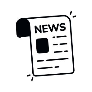 News, Newspaper, Newsletter, Print Media, Mass Media,  icon