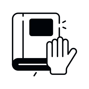 Oath Book, Booklet, Handbook, Guidebook, Textbook  icon