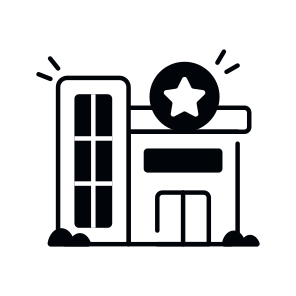 Police Station, Police Headquarter,  Government Building, Police Center, Cophouse icon