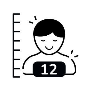 Prisoner Number, Jailbird, Criminal, Arrested Person, Inmate,  icon