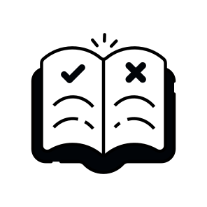 Rules Book, Booklet, Handbook, Guidebook, Textbook,  icon