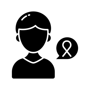 Awareness Ribbon, Cancer Ribbon, Cancer Awareness, Folding Ribbon, Human Welfare icon