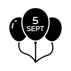 Balloons, September Decoration, Helium Balloons, Party Decor, Decor Accessory icon