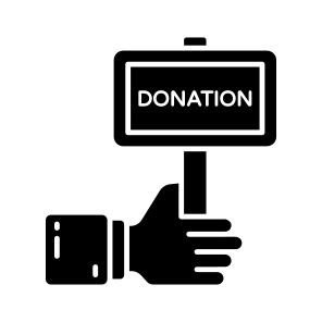 Donation Board, Roadboard, Signboard, Guideboard, Fingerboard, icon