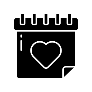 Donation Schedule, Planner, Almanac, Reminder, Calendar icon