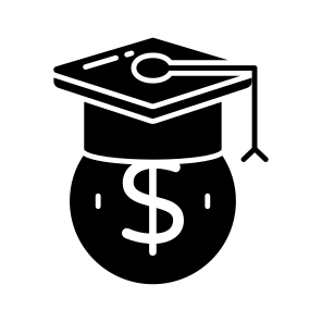Educational Grant, Scholarship, Learning Grant, Educational Fund, Learning Fund icon