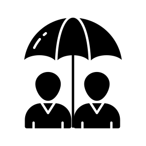 Group Security, Group Protection, Group Safety, Group Insurance, Team Assurance, icon