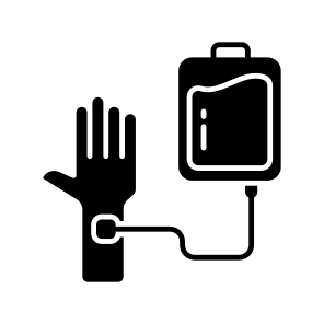 Iv Drip, Blood Drip, Blood Bag, Blood Donation, Saline icon