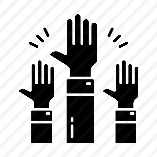 Volunteer, Contribution, Raising Hands, Help, Offer Services preview