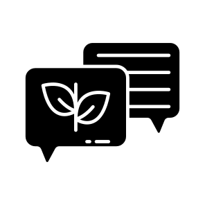 Eco Chat, Message, Communication, Conversation, Eco Discussion icon