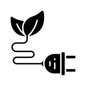 Eco Plug, Eco Cord, Eco Switch, Electric Plug, Electric Switch, icon
