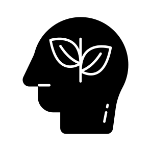 Ecological Mind, Ecological Brain, Green Thinking, Eco Mind, Eco Brain icon