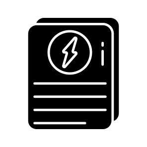 Energy Bill, Electricity Bill, Power Bill, Consumption Bill, Utility Bill icon