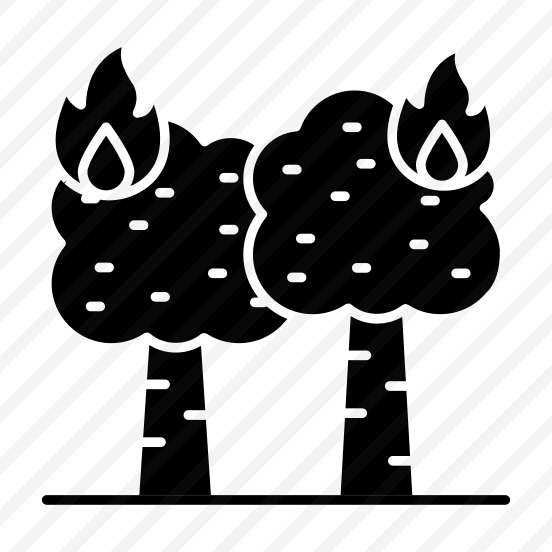 Forest Fire, Tree Burning, Forest Burning, Bushfire, Disaster  preview