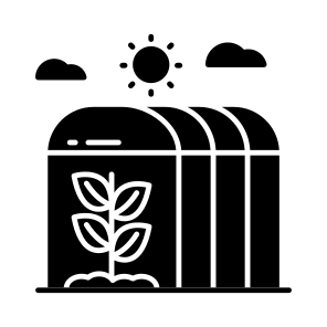 Hydroponic, Horticulture Plants, Farm Plants, Urban Farming, Greenhouse icon