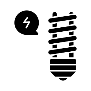 Led Light, Led Bulb, Electric Bulb, Lightbulb, Energy Saver icon