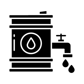 Oil Drum, Oil Cask, Oil Barrel, Petrol Drum, Petroleum icon