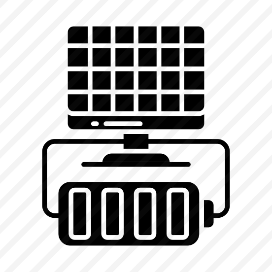 Solar Battery, Rechargeable Battery, Electric Battery, Energy Accumulator, Battery Status,  preview