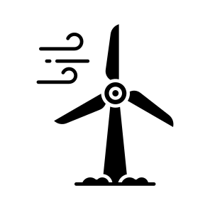 Windmill, Wind Turbine, Wind Generator, Aerogenerator, Wind Energy, icon