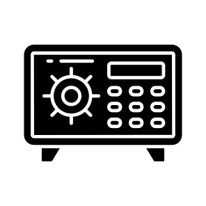 Bank Vault, Safe Box, Closet, Cash Box, Deposit Box icon