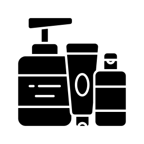 Bathroom Accessories, Hygiene, Cleaning Accessories, Toiletry, Shampoo With Handwash icon