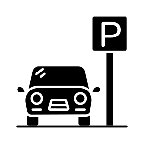 Car Parking, Parking Lot, Parking Board, Vehicle Parking, Automobile Parking, icon