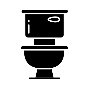 Commode, Bathroom, Lavatory, Toilet, Washroom, icon