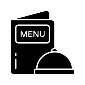 Food Menu, Menu Card, Restaurant Card, Restaurant Menu, Folded Card icon