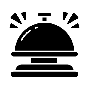 Hotel Bell, Concierge, Ring, Sound, Buzz icon