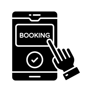 Mobile Booking, Online Booking, Booking App, Digital Booking, Phone App icon