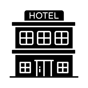 Motel, Architecture, Real Estate, Property, Hotel Building, icon