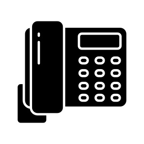 Office Phone, Landline, Telephone, Telecommunication Device, Cordless Phone icon