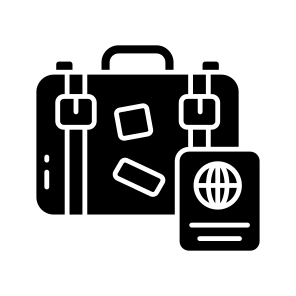 Passport, Visa, Permit, Travel Pass, Identity Pass icon