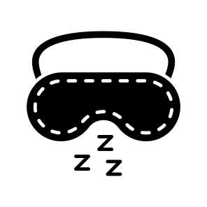 Sleeping Eye Mask, Eyepad, Eyepiece, Eye Protection, Eye Cover, icon