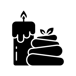 Spa Stones, Hot Stone, Zen Stone, Message Stone, Spa Rocks icon