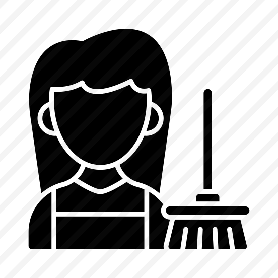 Sweeper, Cleaning Person, Besom, Custodian, Professional Lady  preview