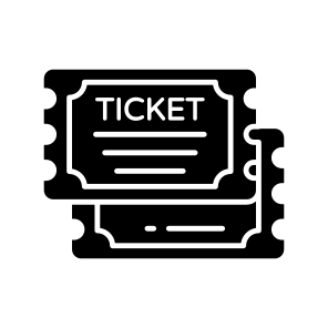 Ticket, Raffle, Voucher, Permit Pass, Travel Pass, icon
