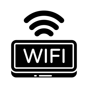 Wifi Network, Wifi Signals, Internet, Wireless Network, Broadband Connection icon
